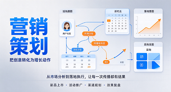 白银区营销策划